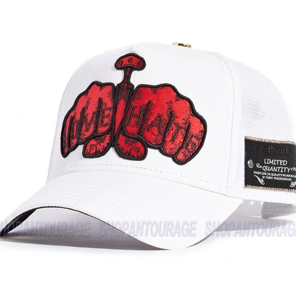 Red Monkey Love Hate RM1416 Limited Edition Unisex Trucker Hat Cap | 3 Colors - Picture 6 of 16